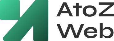 atozweb logo footer